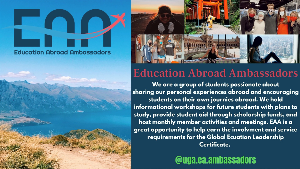 Ed Abroad Ambassadors Card