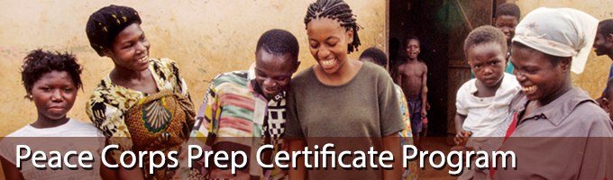 Peace Corps Prep Certificate
