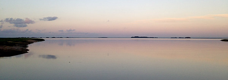 Sunrise at Sapelo Island.